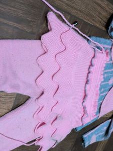 Stylish Girl&#39;s winter dress