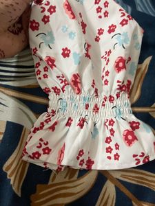 floral crop top