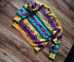 Vintage Patterned korean Sweater