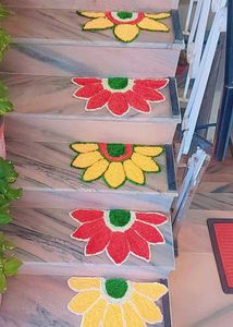 Handmade Rangoli Mat