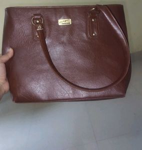 Brown Travel Cargo Tote Bag