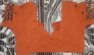 Brown Color Saree