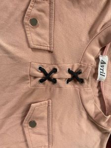 Peach Long Sleeve Top