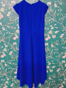 Royal Blue Asymmetrical Dress