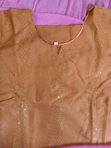 LIGHT CORAL SEQUENCE SALWAR SET