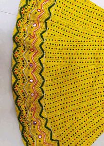 Yellow Heavy Plazzo Suit
