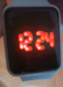 *New* White Digital Watch