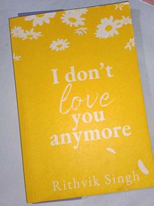 I Don't Love You Anymore by Rithvik Singh