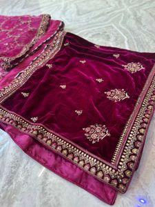 heavy Rajwadi Work bridal Lahnga