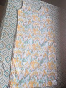 Colorful Zigzag Print Dress