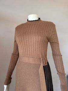 Brown Sweater Dress Fixed Price