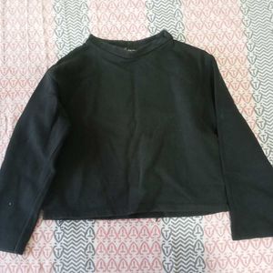 Black Long Sleeve Top