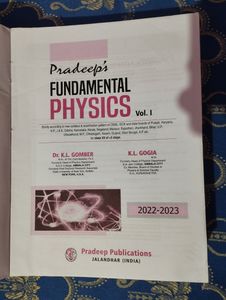 Pradeep Physics Class 12