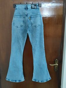 Off Duty Light Blue Bootcut Jeans