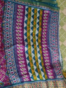Pink Patterned Saree💖