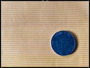 Indian 50 Paisa Coin