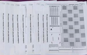 Neet Ug Omr Sheet