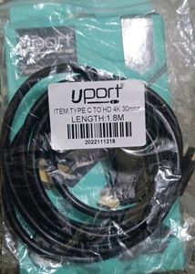 Uport Branded Type C To HDMI Cable