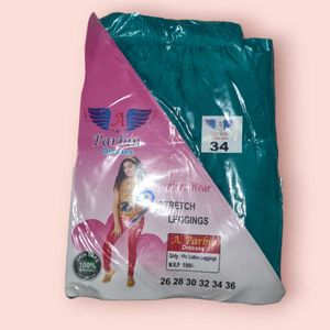 Combo Legging For Girls, Size 34 (Pack Of 3)