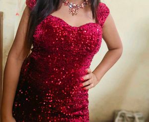 Savana Sequin Party Gown