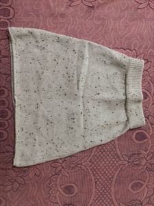 Chic &amp; Cozy Flecked Knit Skirt