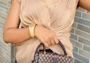 Gold Bangle Bracelet