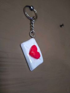 Heart Envelope Keychain