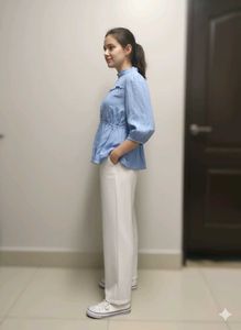 AND Duplicate Blue Top