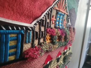 Handwoven Landscape Tapestry
