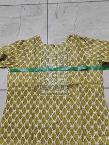 New Lime Green Kurti