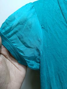 Sea Green Top