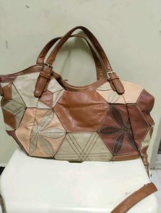 Desigual Patchwork Hobo Bag 1big n 2 small compart