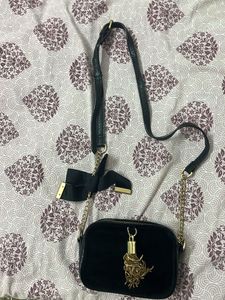 Black Hand Bag For Sale