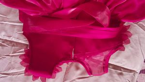 Red Flower Girl Dress