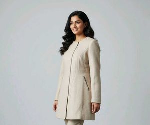 Stylish Beige coat no return