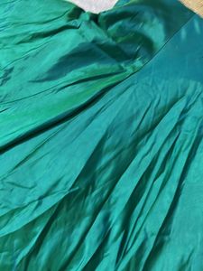 Green Anarkali Churidar Set
