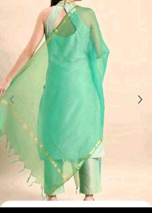 Cotton Kurta Pant With Dupatta