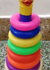 Baby 7 Ring Toy And Bottle Warmer