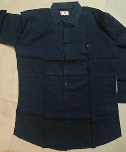 Louis Philippe Navy Blue Shirt Hardly Used Twice