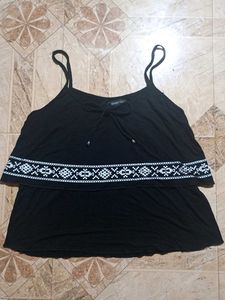 Everly Clothing Black Spaghetti Strap Top