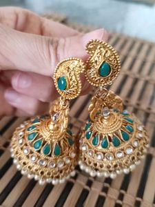 Plated Jhumkas