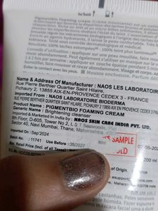 Bioderma Foming  Cream Face Wash