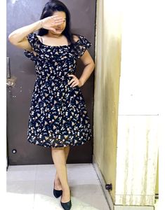 Combo Of 2 Dresses, Women&#39;s Fancy Knee Length Dresses
