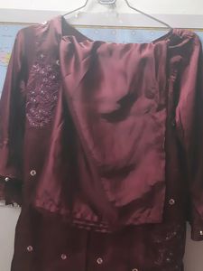 Party Wear Kurta Plazo Set