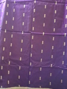 Part wear Purple Saree