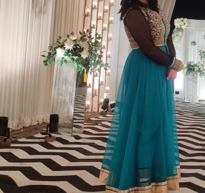 Anarkali kurta And Pant Set
