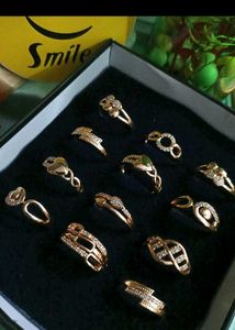 Anti-Tarnish Gold AD Ring Box