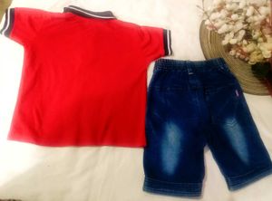 Very Beautiful Baby  Clothing T-shirt And Capri