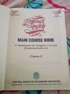 CBSE Class 10th MCB English Communicative