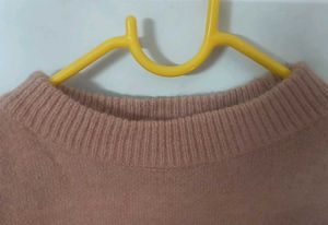 Star Pattern Knit Sweater